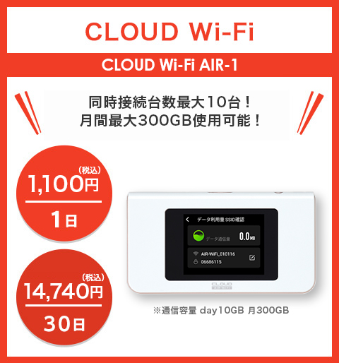 大容量クラウドタイプ